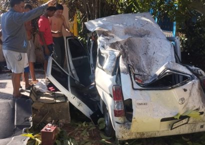 Cinco personas resultan heridas en accidente de tránsito en Barahona