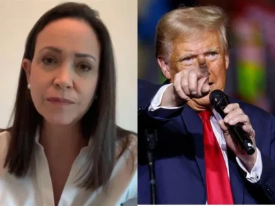 Trump rechaza la idea de que María Corina Machado dirija Venezuela tras la caída de Maduro