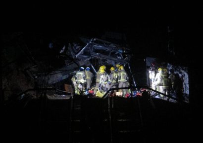 Muere  maquinista de tren accidentado esta noche en Barcelona