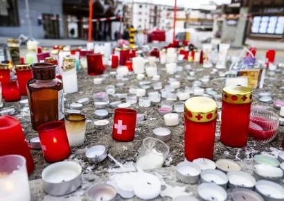 Autoridades de Suiza investigan velas de bengala como posible causa de incendio en bar