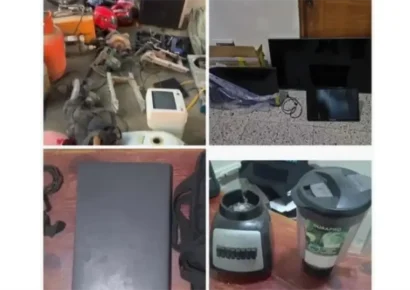 Policía Nacional desarticula almacén clandestino de objetos robados en Santiago