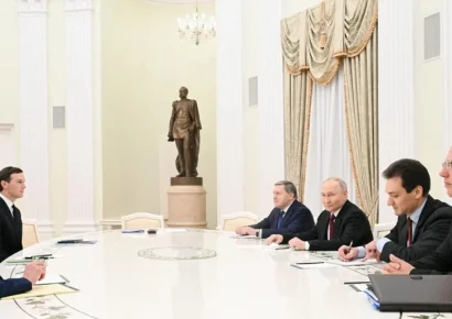 Inicia reunión entre Putin y emisarios de la Casa Blanca para tratar plan de paz