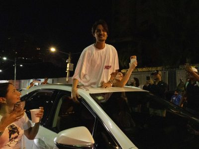 Danny Ocean se une a la fiesta de los venezolanos en RD para celebrar junto a compatriotas la captura de Maduro