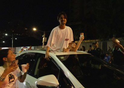 Danny Ocean se une a la fiesta de los venezolanos en RD para celebrar junto a compatriotas la captura de Maduro