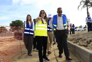 Malecón Deportivo y Paseo 30 de Mayo alcanzan 85 % de avance rumbo a Juegos Centroamericanos