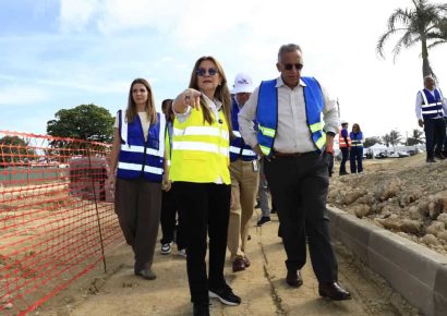 Malecón Deportivo y Paseo 30 de Mayo alcanzan 85 % de avance rumbo a Juegos Centroamericanos