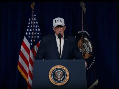 Trump anuncia operaciones militares importantes contra Irán