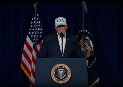 Trump anuncia operaciones militares importantes contra Irán