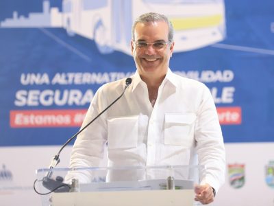 Abinader inaugura Corredor Independencia y expande el Sistema Integrado de Transporte