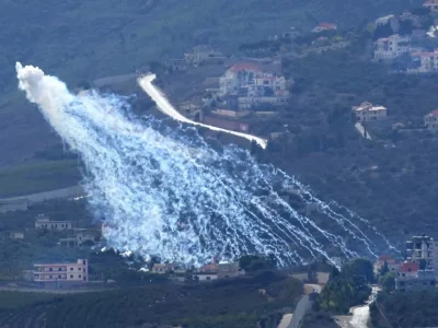 Israel lanza sustancia química no identificada en el sur del Líbano tras incidentes similares en Siria