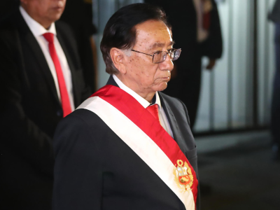 El nuevo presidente interino de Perú será procesado por presunto delito patrimonial