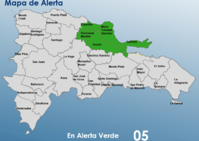 COE amplía alerta verde para cinco provincias por sistema frontal
