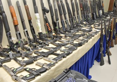 Incautan más de 131 armas de fuego ilegales en operativos realizados en Hato Mayor
