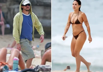 Bad Bunny disfruta de un merecido descanso en una playa de Australia junto a su novia Gabriela Berlingeri