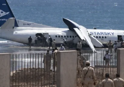 Aeronave de StarSky se accidenta minutos después de salir del aeropuerto Aden Adde