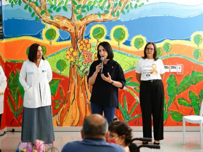 Raquel Arbaje conmemora Día Internacional del Cáncer Infantil junto a pacientes pediátricos