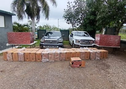 Ejército ocupa más de 739 mil cigarrillos de contrabando en operativo en Puerto Plata