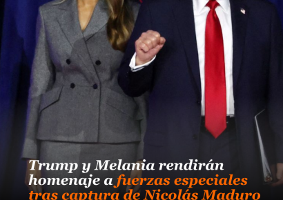 Trump y Melania rendirán homenaje a fuerzas especiales tras captura de Nicolás Maduro