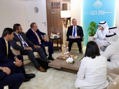 Presidente Abinader encabeza delegación dominicana en la Cumbre Mundial de Gobiernos 2026 en Dubái
