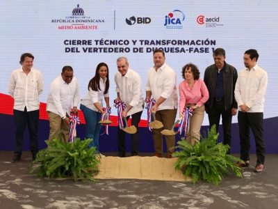 Presidente Abinader inicia primera fase de transformación ambiental del vertedero de Duquesa