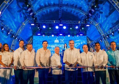 Presidente Abinader inaugura anfiteatro La Gaviota en Ciudad Juan Bosch