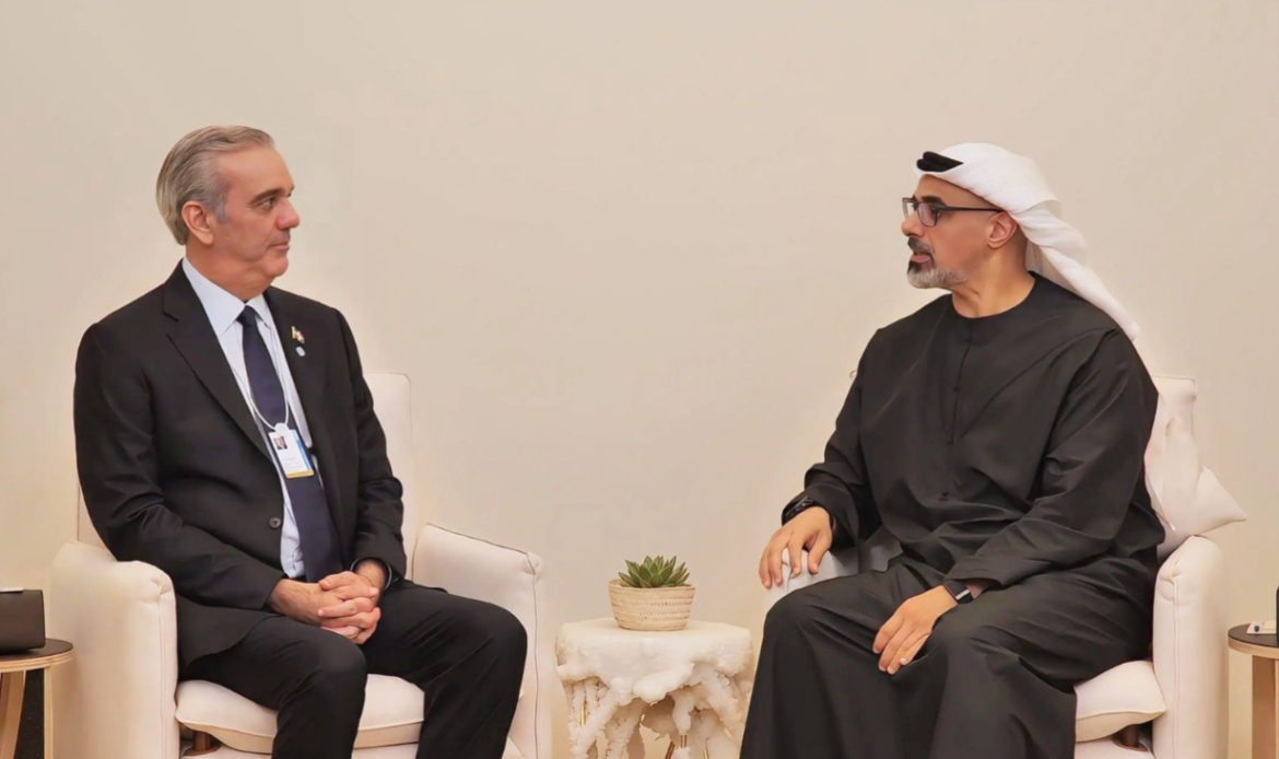 Abinader se reúne con el príncipe heredero de Abu Dhabi y culmina exitosa visita a Emiratos Árabes Unidos