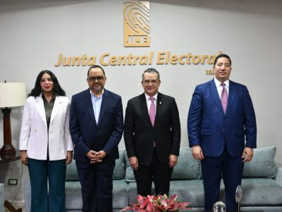 Presidente de la JCE se reúne con el ministro de Justicia para impulsar la cooperación y la coordinación interinstitucional