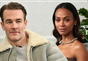 Zoe Saldaña promete aporte mensual para la familia de James Van Der Beek tras su fallecimiento