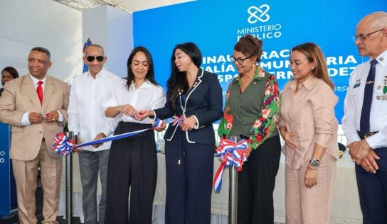 Ministra Faride Raful participa en apertura de Fiscalía Comunitaria en Gaspar Hernández