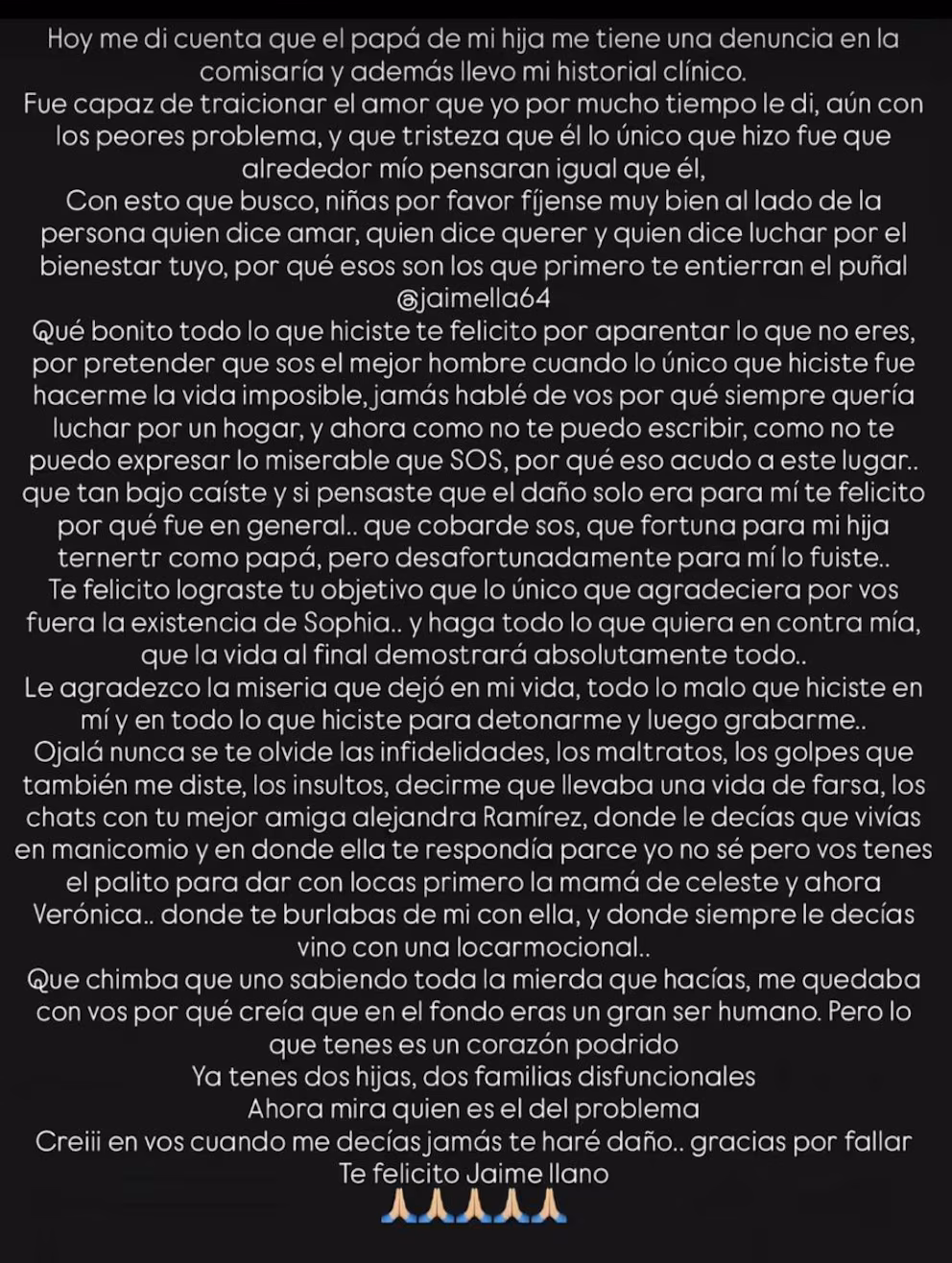 Hermana de Karol G denuncia falta de apoyo familiar en medio de conflicto por custodia