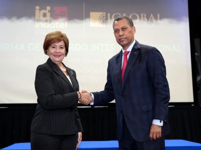 Indotel suscribe convenio con IGLOBAL para otorgar 200 becas en transformación digital y ciberseguridad