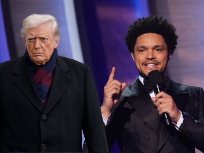 Trump amenaza con demandar a presentador de los Grammy tras comentarios sobre la isla de Epstein