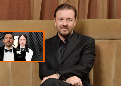 Se hace viral el discurso de Ricky Gervais luego de los Grammy