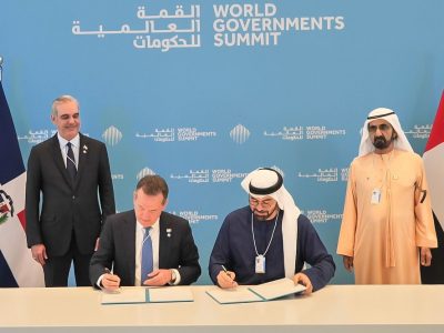 Sheikh Mohammed y el presidente Abinader acuerdan Diálogo Regional anual del WGS en RD