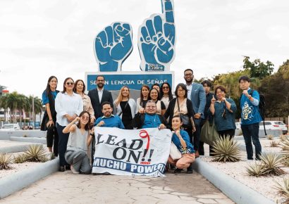 ADN y APAP muestran funcionamiento de intersecciones accesibles a la Agencia Japonesa de Cooperación