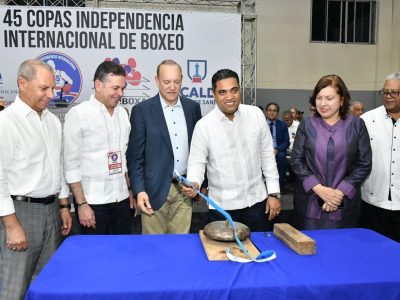 Ministerio de Deportes entrega RD$1.3 millones para la 45ª Copa Independencia Internacional de Boxeo
