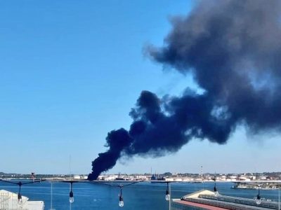 Se desata y controla un incendio en la refinería de petróleo Ñico López en La Habana