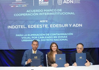 Instituciones formalizan plan para retirar cableado en el DN