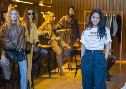 La diseñadora dominicana Dwarmis conquista Nueva York con su moda otoño-invierno