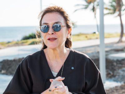 Carolina Mejía muestra avances del Malecón Deportivo