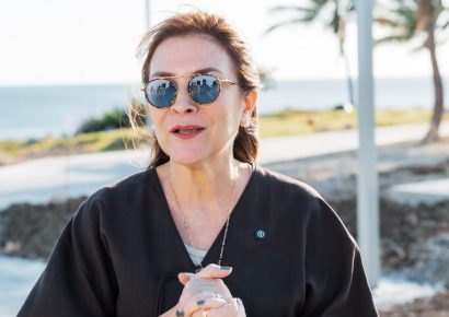 Carolina Mejía muestra avances del Malecón Deportivo