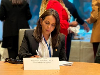 Poder Judicial Dominicano Presenta Reformas con Perspectiva de Género en la ONU, Nueva York