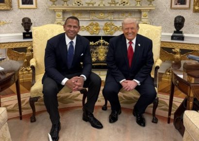 Alex Rodríguez se reúne con Donald Trump en la Casa Blanca