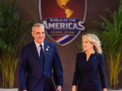 Abinader llega a la cumbre “Escudo de las Américas” convocada por Trump en Miami