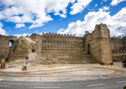 Se desploma una torre del castillo de Escalona, España, sin causar heridos