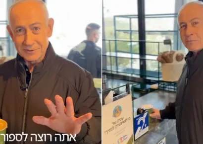 Netanyahu desmiente rumores de su muerte con un video desde una cafetería