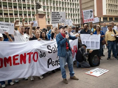 Sindicalistas vuelven a las calles en Venezuela para exigir aumento salarial