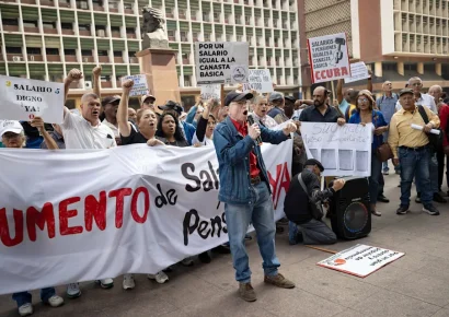 Sindicalistas vuelven a las calles en Venezuela para exigir aumento salarial