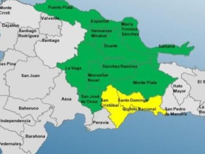 Vaguada provoca lluvias intensas y el COE emite alertas en 14 provincias del país