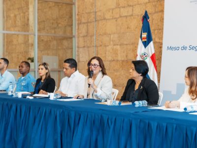 Alcaldía del DN e Interior y Policía presentan avances de la mesa de seguridad, ciudadanía y género